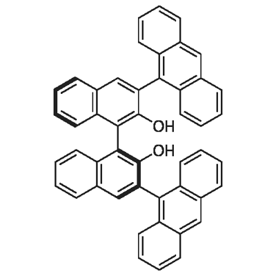 (S)-3,3'-Di(anthracen-9-yl)-1,1'-binaphthalene-2,2'-diol Structural