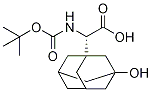 Boc-3-Hydroxy-1-adamantyl-D-glycine Structural Picture