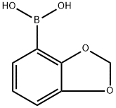 Boronic acid, 1,3-benzodioxol-4-yl- (9CI) Structural