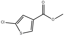3-Thiophenecarboxylic acid, 5-chloro-, methyl ester Structural