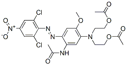 N-[5-[Bis[2-(acetyloxy)ethyl]amino]-2-[(2,6-dichloro-4-nitrophenyl)azo]-4-methoxyphenyl]acetamide