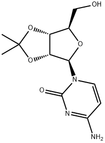 2',3'-O-isopropylidene cytidine Structural