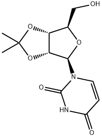 2′,3′-O-Isopropylideneuridine Structural