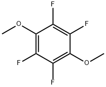 1,4-DIMETHOXYTETRAFLUOROBENZENE Structural