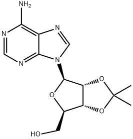 2',3'-O-Isopropylideneadenosine Structural