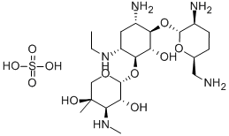 Etimicin Sulphate Structural