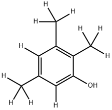 2,3,5-TRIMETHYLPHENOL-D11 Structural