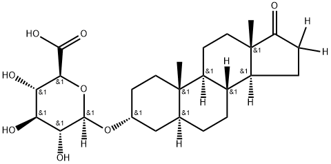 5ALPHA-ANDROSTAN-3ALPHA-OL-17-ONE-16,16-D2-GLUCOSIDURONATE