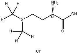 L-METHIONINE-D3 (S-METHYL-D3)-METHYL-D3 SULFONIUM CHLORIDE Structural