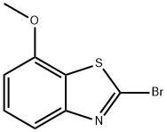 2-BROMO-7-METHOXYBENZOTHIAZOLE Structural