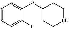 4-(2-Fluorophenoxy)piperidine Structural