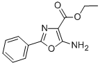 ETHYL 5-AMINO-2-PHENYLOXAZOLE-4-CARBOXYLATE Structural