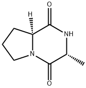 Pyrrolo[1,2-a]pyrazine-1,4-dione, hexahydro-3-methyl-, (3R,8aS)- (9CI)