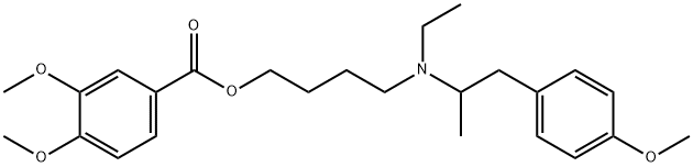 MEBEVERINE Structural