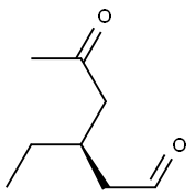 Hexanal, 3-ethyl-5-oxo-, (3R)- (9CI) Structural