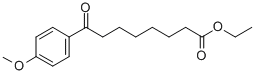 ETHYL 8-(4-METHOXYPHENYL)-8-OXOOCTANOATE Structural