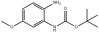 (2-AMINO-5-METHOXY-PHENYL)-CARBAMIC ACID TERT-BUTYL ESTER Structural