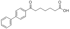 7-(4-BIPHENYL)-7-OXOHEPTANOIC ACID Structural