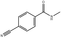 Benzamide, 4-cyano-N-methyl- (9CI) Structural