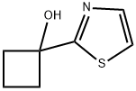 Cyclobutanol, 1-(2-thiazolyl)- (9CI) Structural