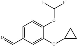 3-Cyclopropoxy-4-difluoromethoxy-benzaldehyde