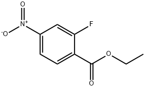 ETHYL 2-FLUORO-4-NITROBENZOATE Structural