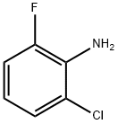 2-Chloro-6-fluoroaniline Structural