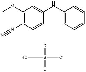 4-DIAZO-3-METHOXYDIPHENYLAMINE SULFATE Structural