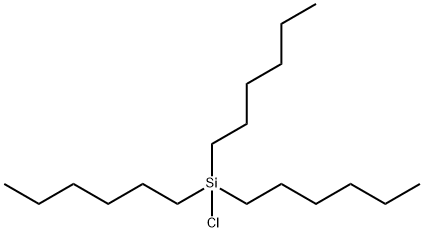 TRI-N-HEXYLCHLOROSILANE Structural