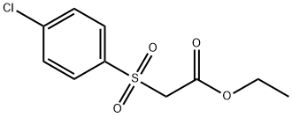 ETHYL 2-[(4-CHLOROPHENYL)SULPHONYL]ACETATE Structural