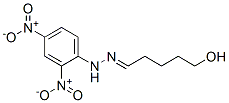 Valeraldehyde, 5-hydroxy-, (2,4-dinitrophenyl)hydrazone Structural