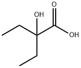 2-ETHYL-2-HYDROXYBUTYRIC ACID Structural