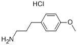 3-(4-METHOXYPHENYL)PROPYLAMINE HCL Structural