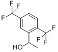 1-[2,5-BIS(TRIFLUOROMETHYL)PHENYL]ETHAN-1-OL Structural