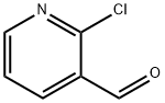 2-Chloro-3-pyridinecarboxaldehyde Structural Picture