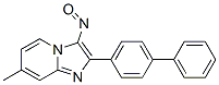 Imidazo(1,2-a)pyridine, 2-(1,1'-biphenyl)-4-yl-7-methyl-3-nitroso- Structural