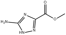 Methyl 5-amino-1H-1,2,4-triazole-3-carboxylate Structural