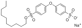 SODIUM DECYL DIPHENYL ETHER DISULFONATE Structural