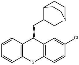 3-[(2-Chloro-9H-thioxanthen-9-ylidene)methyl]quinuclidine