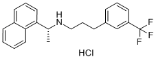 Cinacalcet hydrochloride Structural Picture