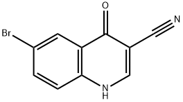 6-Bromo-4-hydroxyquinoline-3- carbonitrile Structural