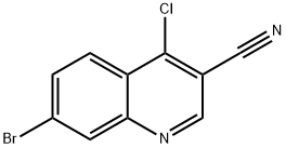 7-BROMO-4-CHLORO-QUINOLINE-3-CARBONITRILE
