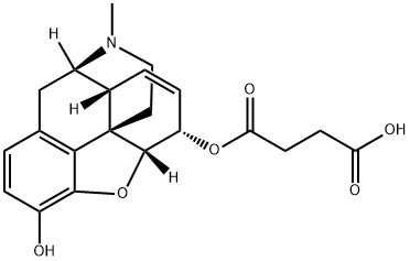 MORPHINE-6-HEMISUCCINATE Structural