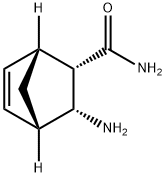 Bicyclo[2.2.1]hept-5-ene-2-carboxamide, 3-amino-, (1R,2S,3R,4S)- (9CI) Structural