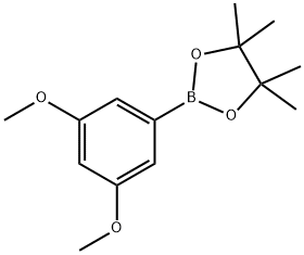 2-(3,5-DIMETHOXY)-PHENYL-4,4,5,5-TETRAMETHYL-(1,3,2)-DIOXABOROLANE Structural