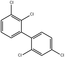 2,2',3,4'-TETRACHLOROBIPHENYL Structural