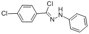 Benzoyl chloride p-chloro-, phenylhydrazone Structural