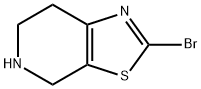 2-BROMO-4,5,6,7-TETRAHYDROTHIAZOLO[5,4-C]PYRIDINE HYDROCHLORIDE Structural