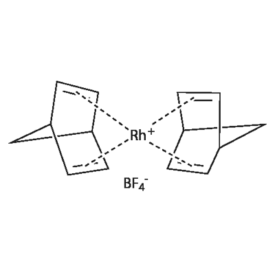 BIS(NORBORNADIENE)RHODIUM (I) TETRAFLUOROBORATE Structural