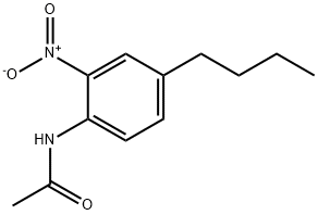 N-(4-butyl-2-nitrophenyl)acetamide  Structural